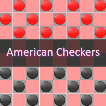 Play American Checkers (aka English Draughts)