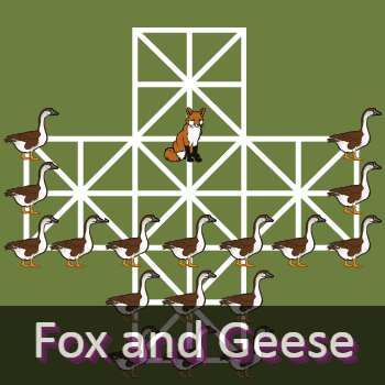 Play Fox and Geese Game Online for Free