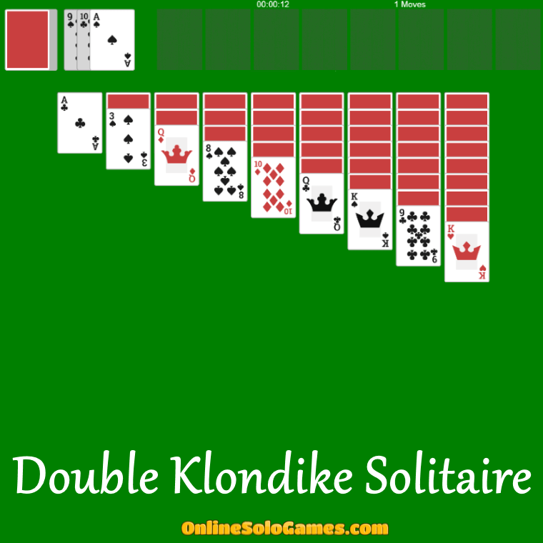 Double Klondike Solitaire - Play Online