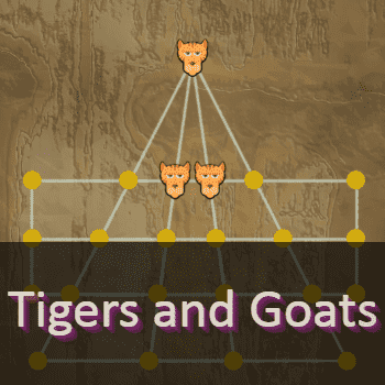 Play Tigers and Goats Game Online for Free